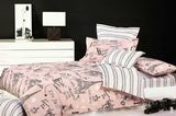 Cheap Stripe Plain Bedding Set/Quilt Set