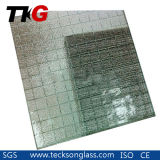 5mm Clear Nashiji Wired Patterned Glass