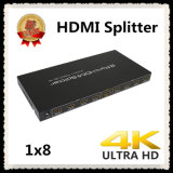 HDMI Splitter 1X8 1 in 8 out 1X8 Splitter Box Support Full 3D Hdcp1.3 HDMI1.4V 4kx2k
