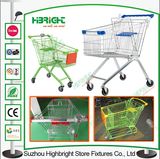 Europe Style Metal Shopping Trolley 125L