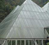 Pyramid Roof Building Glass
