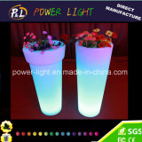 Outdoor Furniture RGB Plastic LED Flower Plant