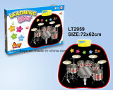 Kids Jazz Drum Music Mat with Record Function