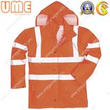 Hi-Vis Jacket with PU Coating and Conforming to En343 En471 (UHVJ01)