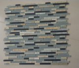 Natural Slate Mixed with Glass Mosaic