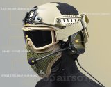 Top Quality Airsoft Game Metal Mesh Half Face Mask