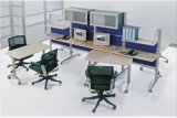 Metal Frame Panel Top Wooden Furniture Workstation Office Desk