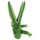 Plush and Stuffed Alligator Hand Puppet/American Plush Alligator Toys
