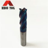 Resale HRC65 Blue Nano Coating Hard Metal Carbide Cutting Tool