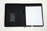 Promotiional Eclipse Bonded Leather Portfolio with Calculator (RF30433B)