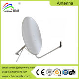 Ku Band 75cm Offset Outdoor Satellite TV Dish Antenna
