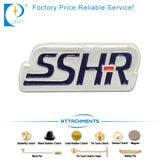 2015 Custom High Quality 2D Soft Enamel Yellow Badges