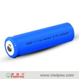 Power-Saving 3.7V Rechargeable Li-ion Battery with 2600mAh (VIP-18650-2600)