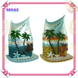 Polyresin Sailing Boat Wall Hanging Decorations