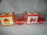 Sparkling Pomegranate Scented Organic Soy Wax Candle