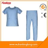 Unisex White Color Popular Design Laboratory Uniform