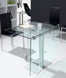 Dining Room Furniture-Folding Table Glass Dining Table ((SA-5119B)