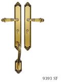 Luxury Antique Brass Villa Door Handle Lock (9393)