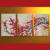 Plum Blossom Flower Oil Painting Art Design