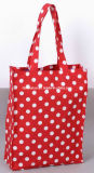 Hot Sale Waterproof PVC Dotty Cotton Shopping Bag