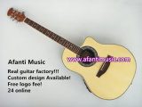 Hot! Super Roundback Carbon Fiber Back & Side Acoustic Guitar (ANT-125)