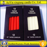 Africa White Stick Candle in Box Household White Candle