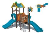 2014 Hot Selling Outdoor Playground Slide with GS and TUV Certificate (QQ12021-2)