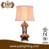 America Style Brown Glass Table Lamp Home Art Lighting