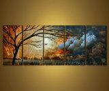 Hand Painted Landscape Oil Painting on Canvas