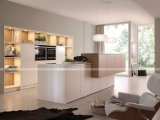 New Model Kitchen Cabinet High Gloss Paint Coating White Lacquer Kitchen Cabinet Kitchen Furniture