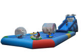 Kids Lovely Inflatable Water Boucer Slide (DNL-IS-036)