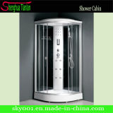 Simple Hydro Massage Glass Steam Shower Room (TL-8815)