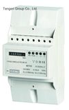 DIN Rail Mounting Three Phase Electronic Kwh Meter