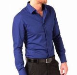 65% Polyester 35% Cotton Long Sleeves Dress Man's Formal Shirts