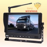 Car Monitor with Wireless Backup Camera Video Monitor Grain Cart, Horse Trailer, Livestock, Tractor, Combine, RV - Universal, Waterproof, up to 4 Camera