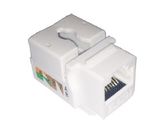 White Cat5e Unshielded Information Module