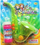 Saxphone Bubble Gun Toys with Light and Music