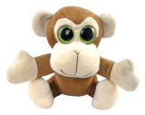 Cute Stuffed Plush Big Eyes Monkey Toy