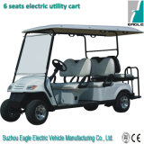 Electric Utility Car (EG2049KSZ, 6-Person, with The Rear Flip-Flop Seat)