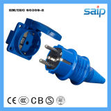 CE Approved 3p IP44 Schuko Industrial Socket and Plug (SP10838&SP11011)