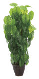 2014 Hot Selling 85cm High Three Branches Artificial Green Leaves Bonsai Artificial Tree 060