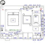 Dual Core Mini Computer Industrial Motherboard Mini Computer Industrial PC. Two LAN Port