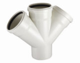 PVC-U Pipe &Fittings for Water Drainage Cross with Socket (C75)