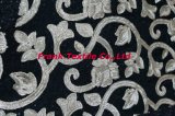 Sequin Embroidery with Flower Design -Flk203