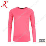 High Quality Ladies Long Sleeve Sport T-Shirt (QF-S163)