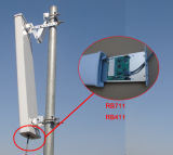2.3-2.7GHz 120 Deg. 16dBi Dual Pol Sector Antenna with Enclosure