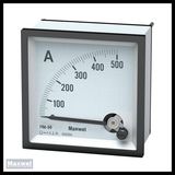 90 Degree Rectangular AC Ammeter 96X96