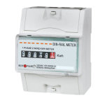 DIN-Rail Electronic Meter for 50/60Hz Active Energy Consumption Measurement