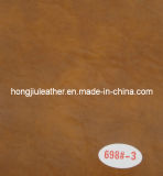 Crack Decorative Leather with Two Colors (698#)