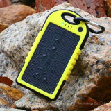 5000mAh Mobile Phone Charger, Solar Battery Charger Ith Water Proof